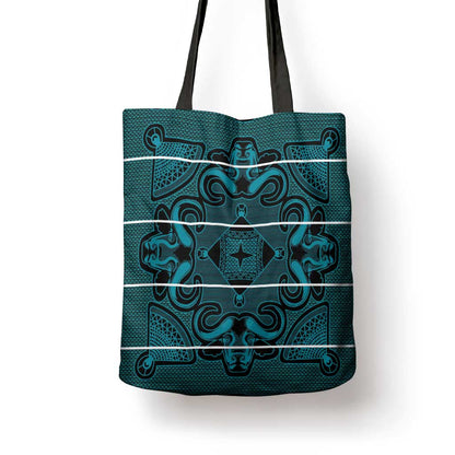 Lesotho Seanamarena - Motlatsi Tote Bag Basotho Traditional Blanket Style - Lesotho Breeze