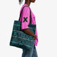 Lesotho Seanamarena - Motlatsi Tote Bag Basotho Traditional Blanket Style - Lesotho Breeze
