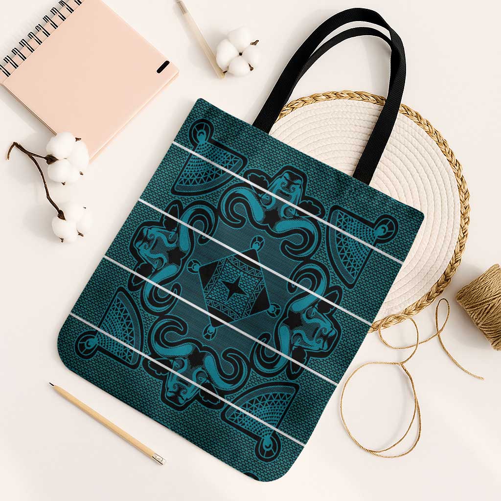 Lesotho Seanamarena - Motlatsi Tote Bag Basotho Traditional Blanket Style - Lesotho Breeze