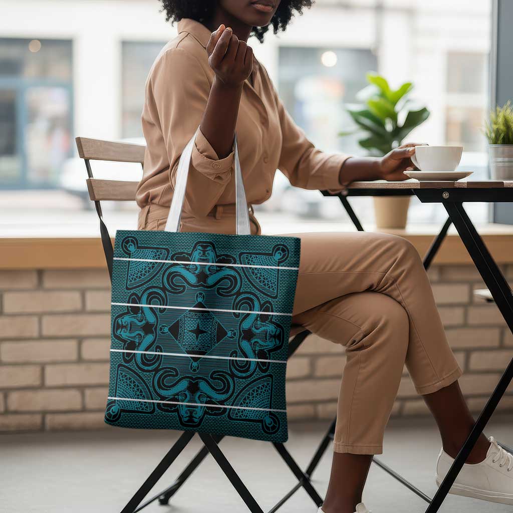Lesotho Seanamarena - Motlatsi Tote Bag Basotho Traditional Blanket Style - Lesotho Breeze