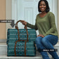 Lesotho Seanamarena - Motlatsi Travel Bag Basotho Traditional Blanket Style - Lesotho Breeze