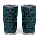 Basotho Blanket Tumbler Cup Lesotho Motlatsi Seanamarena Heritage - Lesotho Breeze - African Pride