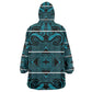 Basotho Blanket Wearable Blanket Hoodie Lesotho Motlatsi Seanamarena Heritage - Lesotho Breeze - African Pride