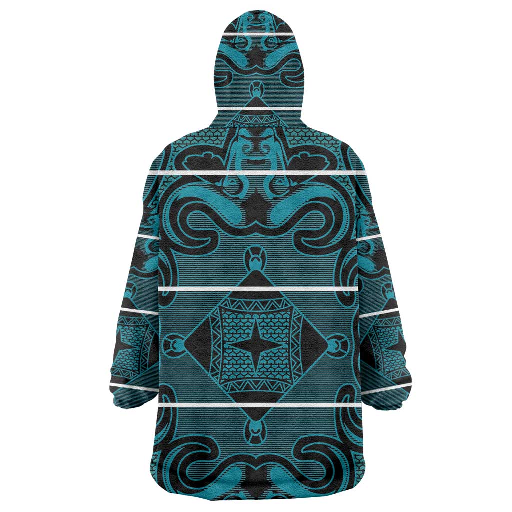 Basotho Blanket Wearable Blanket Hoodie Lesotho Motlatsi Seanamarena Heritage - Lesotho Breeze - African Pride