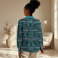 Basotho Blanket Women Casual Shirt Lesotho Motlatsi Seanamarena Heritage - Lesotho Breeze - African Pride