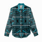 Basotho Blanket Women Casual Shirt Lesotho Motlatsi Seanamarena Heritage - Lesotho Breeze - African Pride