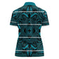 Basotho Blanket Women Polo Shirt Lesotho Motlatsi Seanamarena Heritage - Lesotho Breeze - African Pride