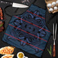 Lesotho Seanamarena - Motlatsi Apron Basotho Traditional Blanket Style - Blue