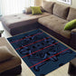 Basotho Blanket Area Rug Lesotho Motlatsi Seanamarena Heritage - Blue - African Pride