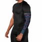 Lesotho Seanamarena - Motlatsi Arm Sleeves Basotho Traditional Blanket Style - Blue