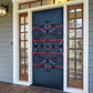 Lesotho Seanamarena - Motlatsi Door Cover Basotho Traditional Blanket Style - Blue
