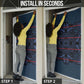 Lesotho Seanamarena - Motlatsi Door Cover Basotho Traditional Blanket Style - Blue