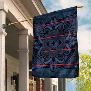 Basotho Blanket Garden Flag Lesotho Motlatsi Seanamarena Heritage - Blue - African Pride