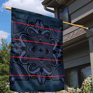 Basotho Blanket Garden Flag Lesotho Motlatsi Seanamarena Heritage - Blue - African Pride