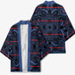 Lesotho Seanamarena - Motlatsi Kimono Basotho Traditional Blanket Style - Blue