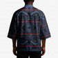 Lesotho Seanamarena - Motlatsi Kimono Basotho Traditional Blanket Style - Blue