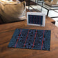 Lesotho Seanamarena - Motlatsi Puzzle Basotho Traditional Blanket Style - Blue