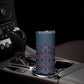 Basotho Blanket Skinny Tumbler Lesotho Motlatsi Seanamarena Heritage - Blue - African Pride