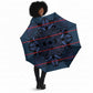 Lesotho Seanamarena - Motlatsi Umbrella Basotho Traditional Blanket Style - Blue