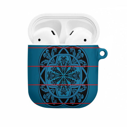 Lesotho Seanamarena - Kharetsa AirPods Case Basotho Traditional Blanket Style