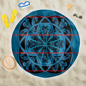 Basotho Blanket Beach Blanket Lesotho Kharetsa Seanamarena Heritage - Blue - African Pride