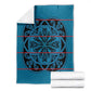 Basotho Blanket Blanket Lesotho Kharetsa Seanamarena Heritage - Blue - African Pride