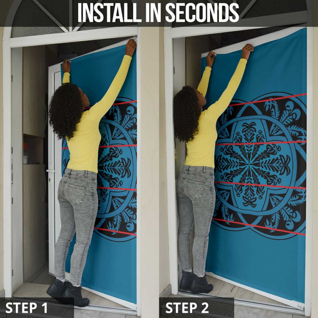 Lesotho Seanamarena - Kharetsa Door Cover Basotho Traditional Blanket Style