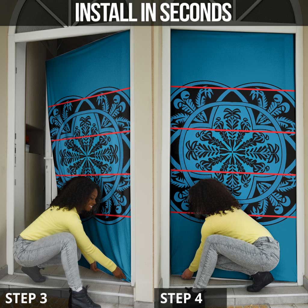 Lesotho Seanamarena - Kharetsa Door Cover Basotho Traditional Blanket Style