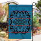 Basotho Blanket Garden Flag Lesotho Kharetsa Seanamarena Heritage - Blue - African Pride