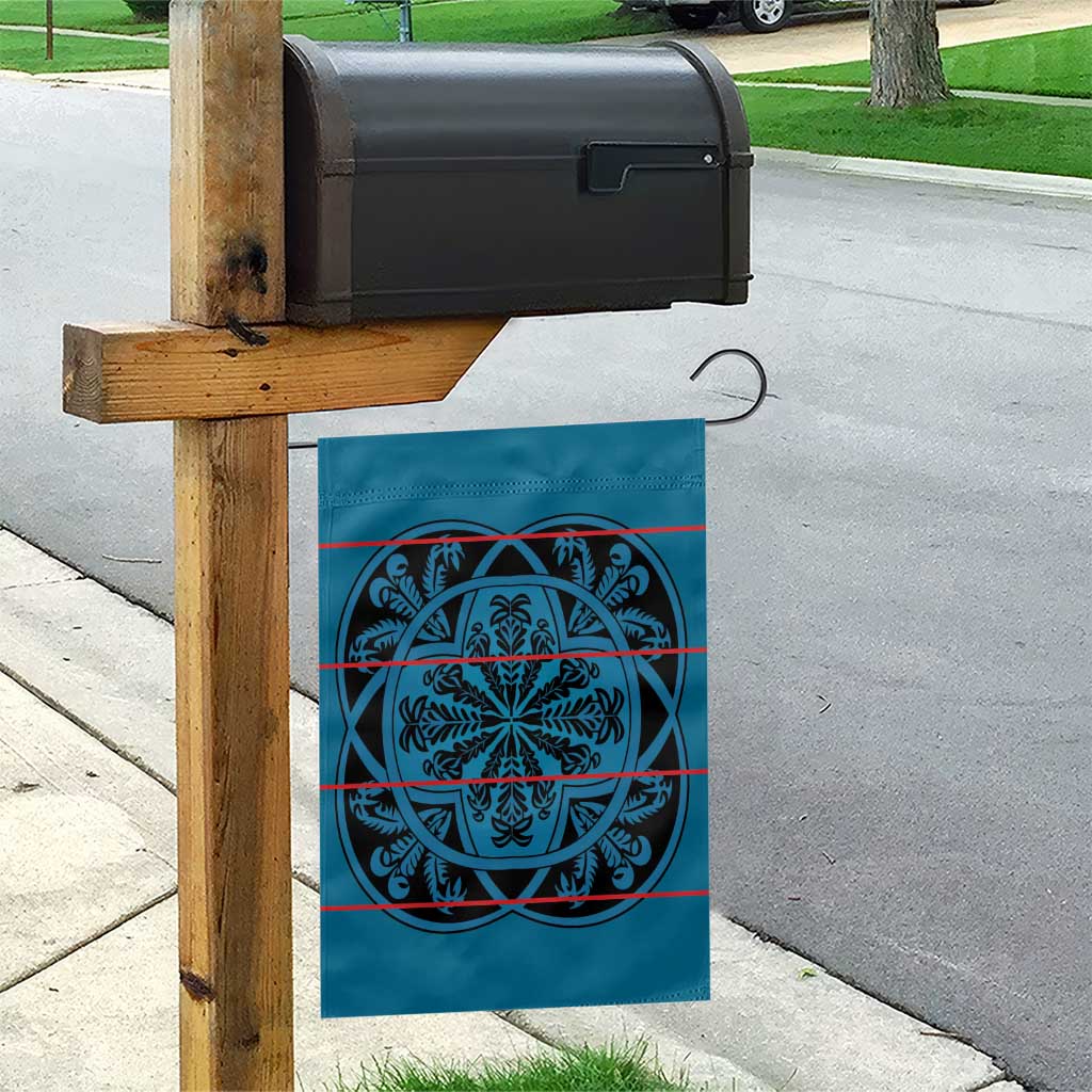 Basotho Blanket Garden Flag Lesotho Kharetsa Seanamarena Heritage - Blue - African Pride