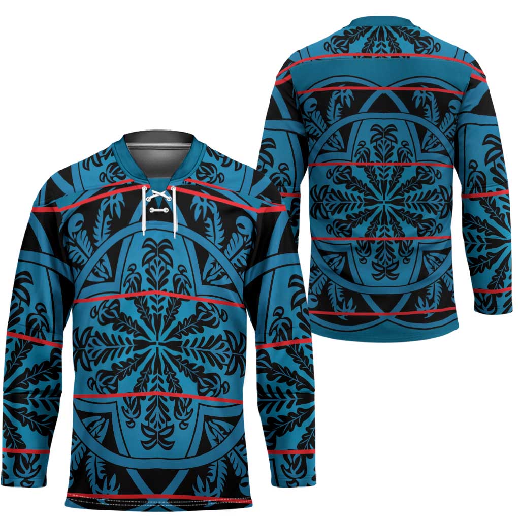 Lesotho Seanamarena - Kharetsa Hockey Jersey Basotho Traditional Blanket Style