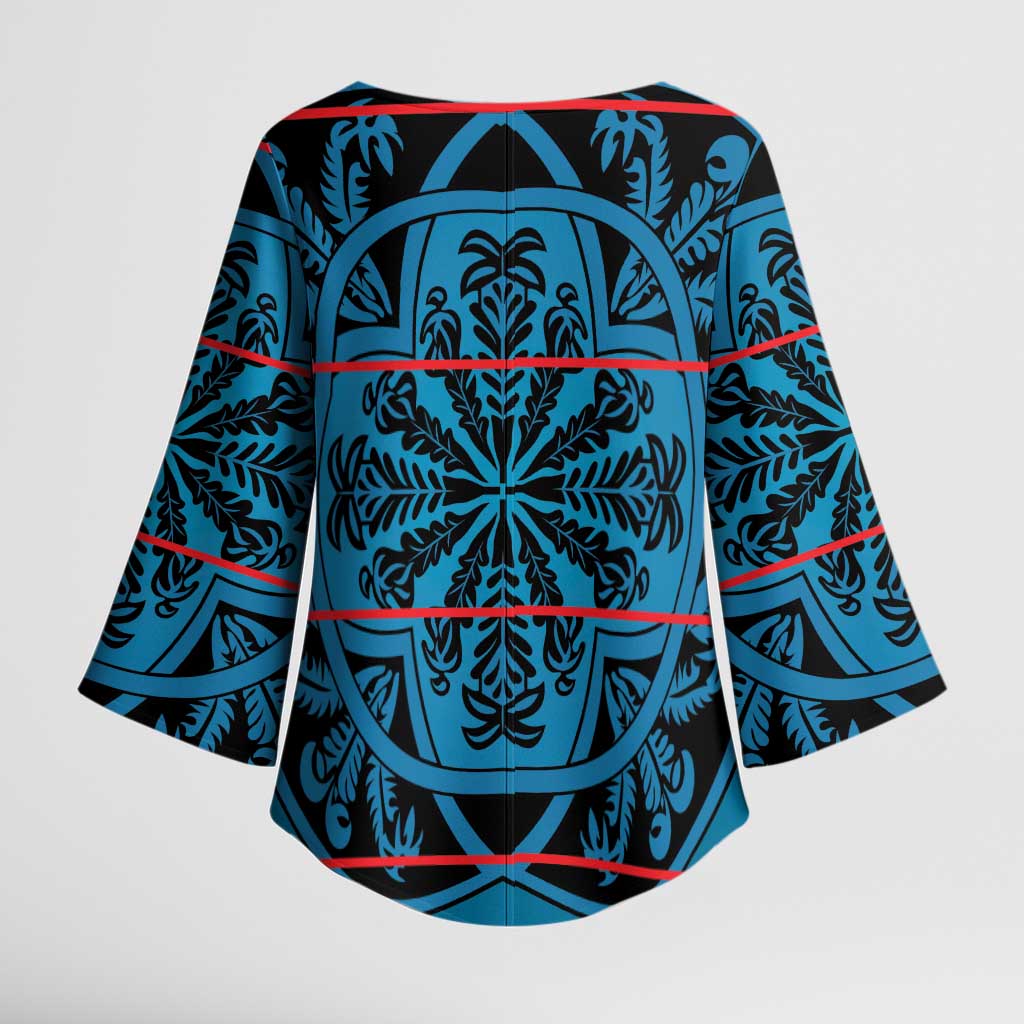 Lesotho Seanamarena - Kharetsa Kimono Sleeve Blouse Basotho Traditional Blanket Style