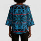 Lesotho Seanamarena - Kharetsa Kimono Sleeve Blouse Basotho Traditional Blanket Style