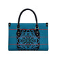 Lesotho Seanamarena - Kharetsa Leather Bag Basotho Traditional Blanket Style