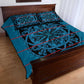 Basotho Blanket Quilt Bed Set Lesotho Kharetsa Seanamarena Heritage - Blue - African Pride