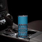 Basotho Blanket Skinny Tumbler Lesotho Kharetsa Seanamarena Heritage - Blue - African Pride