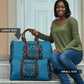 Lesotho Seanamarena - Kharetsa Travel Bag Basotho Traditional Blanket Style