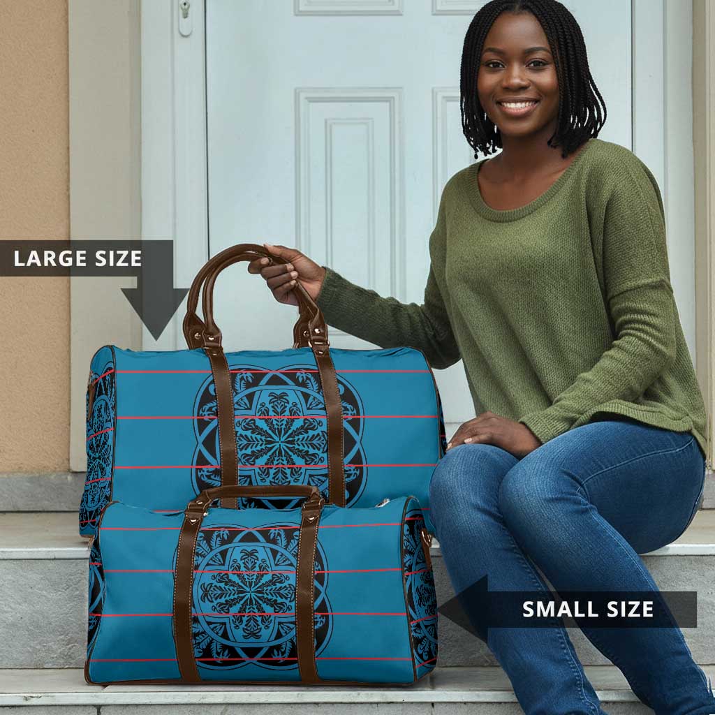 Lesotho Seanamarena - Kharetsa Travel Bag Basotho Traditional Blanket Style