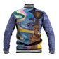 Nigeria Osun-Osogbo Festival Baseball Jacket Oshun God - Yoruba Pattern - African Pride