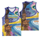 Nigeria Osun-Osogbo Festival Basketball Jersey Oshun God - Yoruba Pattern - African Pride