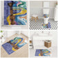 Nigeria Osun-Osogbo Festival Bathroom Set Oshun God - Yoruba Pattern