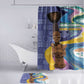 Nigeria Osun-Osogbo Festival Bathroom Set Oshun God - Yoruba Pattern