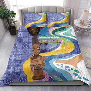 Nigeria Osun-Osogbo Festival Bedding Set Oshun God - Yoruba Pattern - African Pride