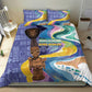 Nigeria Osun-Osogbo Festival Bedding Set Oshun God - Yoruba Pattern - African Pride