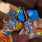 Nigeria Osun-Osogbo Festival 4 in 1 Can Cooler Tumbler Oshun God - Yoruba Pattern - African Pride