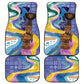 Nigeria Osun-Osogbo Festival Car Mats Oshun God - Yoruba Pattern - African Pride