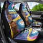 Nigeria Osun-Osogbo Festival Car Seat Cover Oshun God - Yoruba Pattern - African Pride