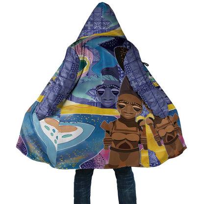 Nigeria Osun-Osogbo Festival Cloak Oshun God - Yoruba Pattern