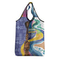 Nigeria Osun-Osogbo Festival Grocery Bag Oshun God - Yoruba Pattern - African Pride