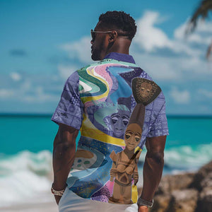 Nigeria Osun-Osogbo Festival Hawaiian Shirt Oshun God - Yoruba Pattern - African Pride